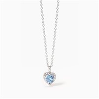 Collana Mabina Donna Cuori in Argento Topazio 553729 - 553729